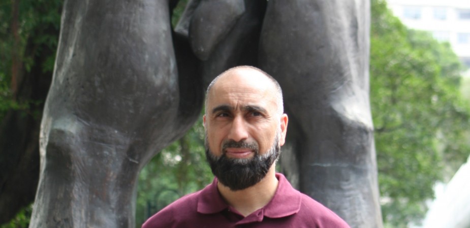 Wing Chun Master Abid Mahmood in Hong Kong 2011. Hong Kong