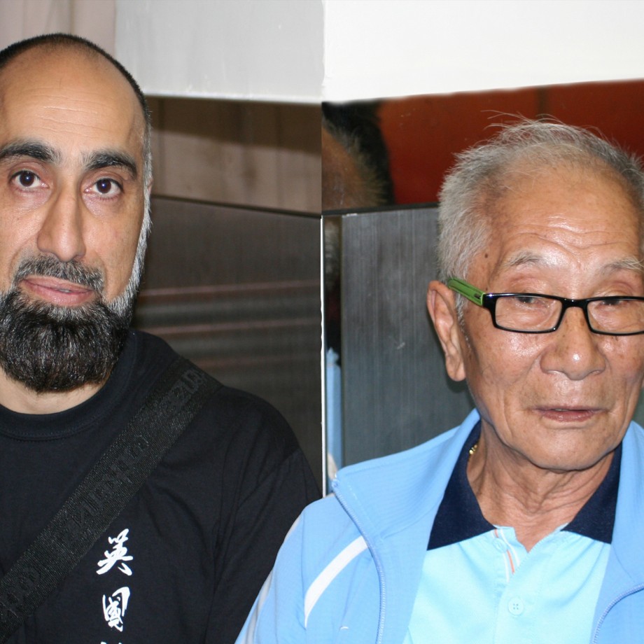Grandmaster Ip Chun and Master Abid Mahmood